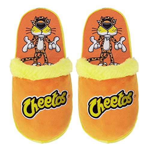 Cheetos Fuzzy Slip-On Slippers-Large